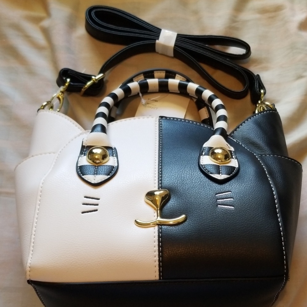 Betsy Johnson Cat Satchel
